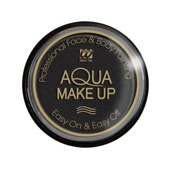 Aqua Makeup Maquiagem Profissional 15 grs Preto Aqua Makeup Maquiagem Profissional 15 grs Preto