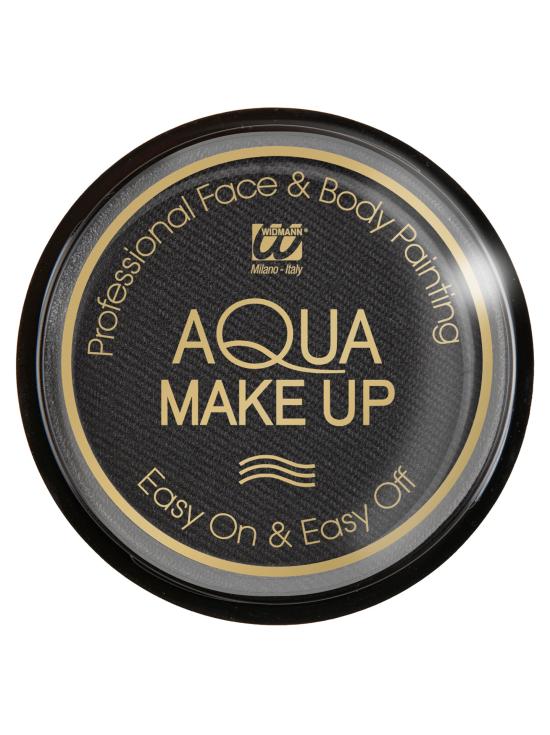Aqua Makeup Maquiagem Profissional 15 grs Preto