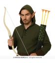 Arco e flechas indianos para fantasia (4 peças)