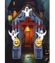 Arco inflável decorado fantasmas 240 x 200 cm
