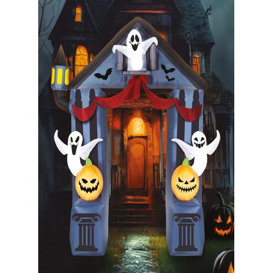 Arco inflável decorado fantasmas 240 x 200 cm