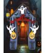 Arco inflável decorado fantasmas 240 x 200 cm