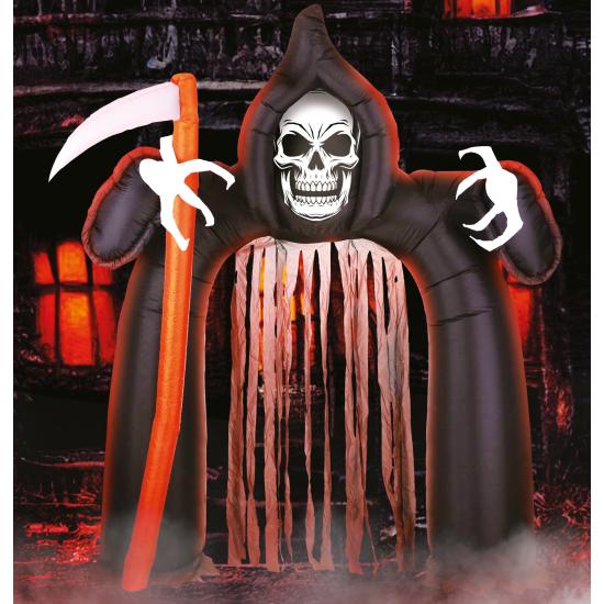Arco inflável decorado com morte 200 x 180 cm