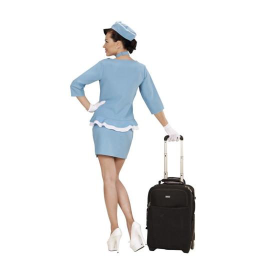 Fantasia retrô de aeromoça para mulheres