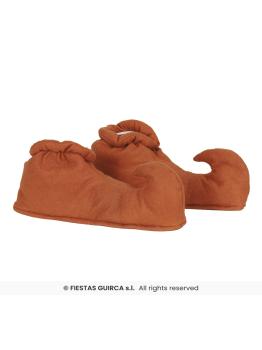 Chinelos infantis para contos ou personagens medievais