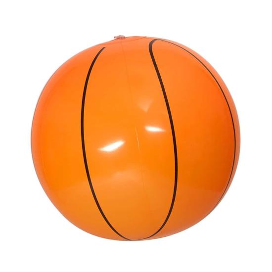 Bola de basquete inflável de 25 cm.