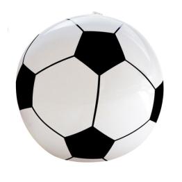 Bola de futebol inflável 25 cms