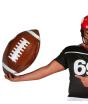 Bola inflável de rugby de futebol americano