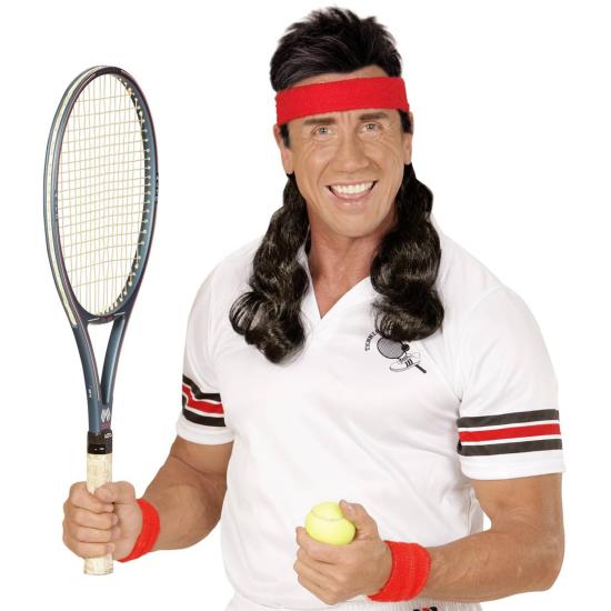 Tiara Vermelha com Cabelo Tiara Vermelha com Cabelo