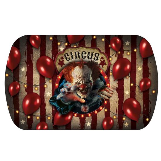 Bandeja Palhaços Assassinos 39X24 cms Bandeja Palhaços Assassinos 39X24 cms