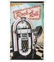Bandeira Rock 'n Roll Grease 150x90cm