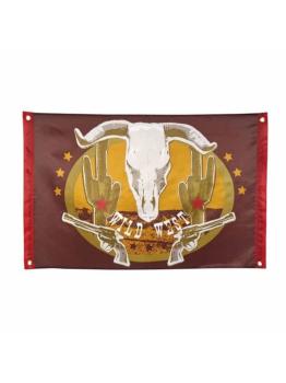 Bandeira de poliéster do oeste selvagem 60 x 90 cm