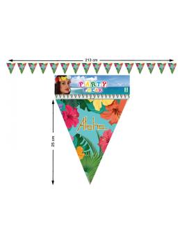 Flâmulas de Festa Havaiana Aloha 213 cms
