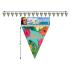 Flâmulas de Festa Havaiana Aloha 213 cms