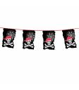 Flâmulas Caveira Pirata 10 m