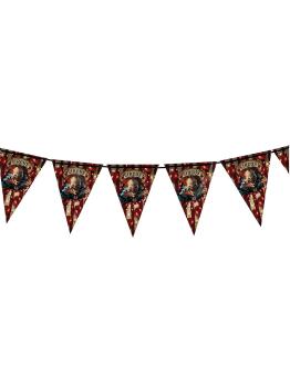 Banners Palhaços Assassinos 300 cms 19 x 27 cms
