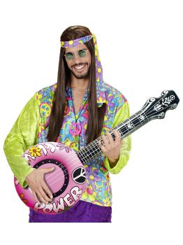 Banjo inflável rosa