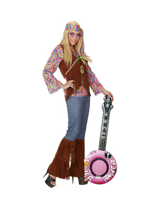 Banjo rosa inflável para fantasia | Acessório divertido