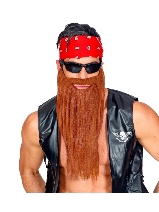 Barba para fantasias com personagens de bigode