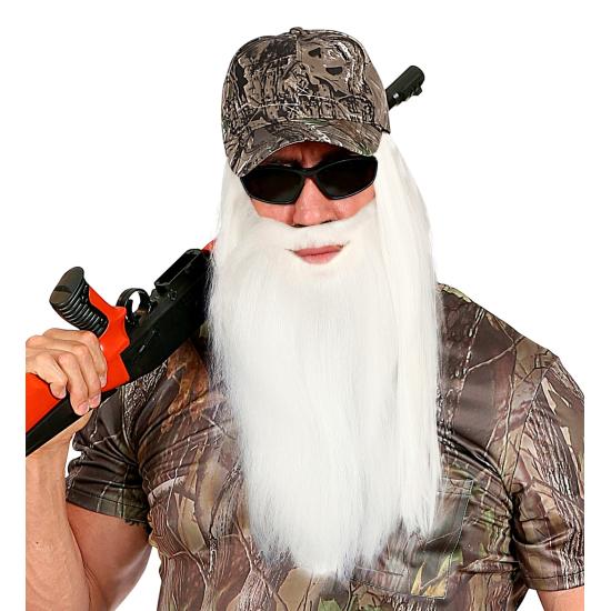 Barba para fantasias com personagens de bigode