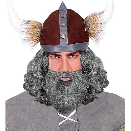 Barba para vários personagens em cinza