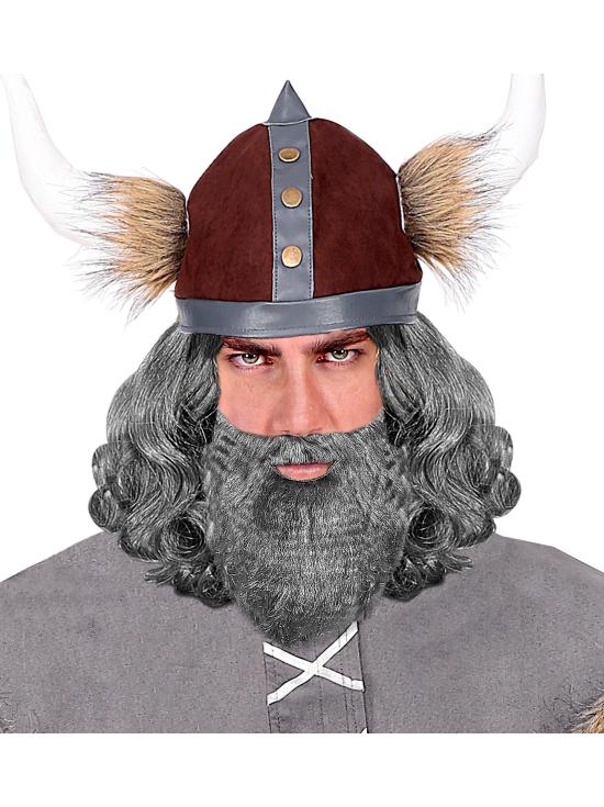 Barba para vários personagens em cinza