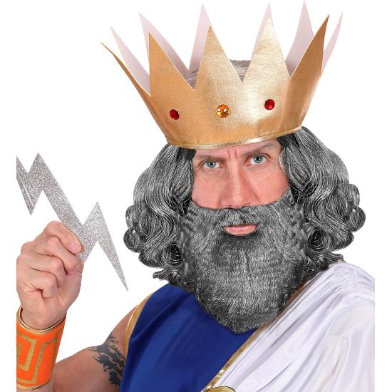 Barba para vários personagens em cinza