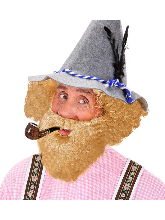 Barba para vários personagens em loiro