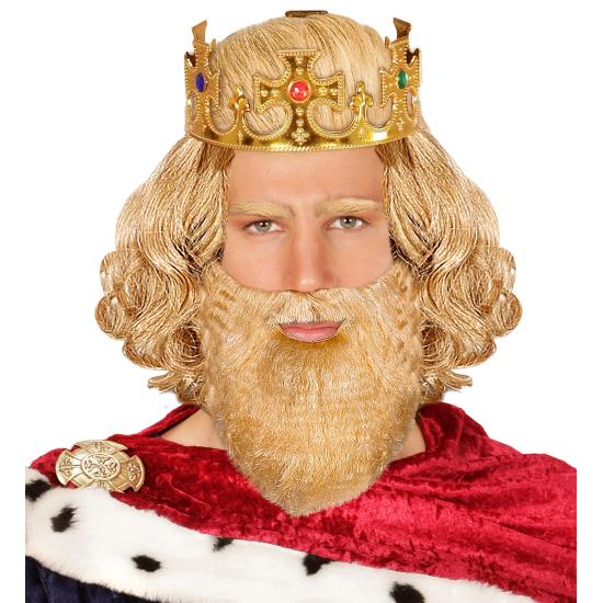 Barba para vários personagens em loiro