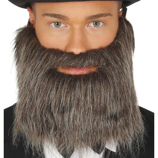 Barba e bigode grisalhos vintage Barba e bigode grisalhos vintage