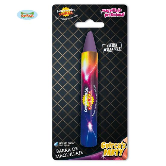 Bastão de maquiagem violeta.. Bastão de maquiagem violeta..