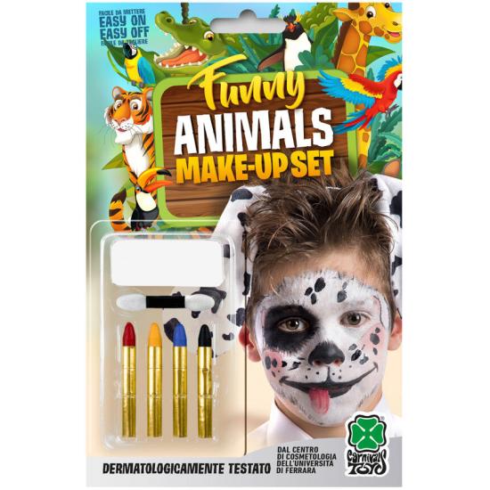 Base de maquiagem dálmata + 4 lápis em blister Base de maquiagem dálmata + 4 lápis em blister