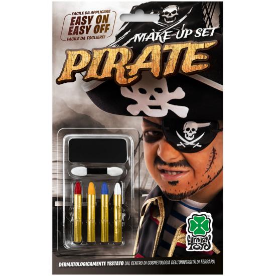 Base de maquiagem preta + 4 lápis em blister Base de maquiagem preta + 4 lápis em blister