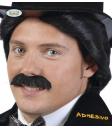 bigode de cavalheiro preto