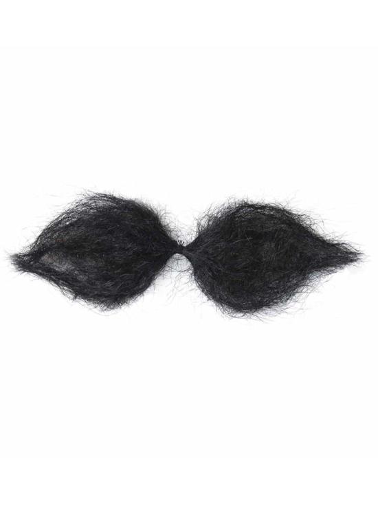 Bigode de cavalheiro de época.