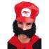 Bigode do Mário em bolsa com gancho