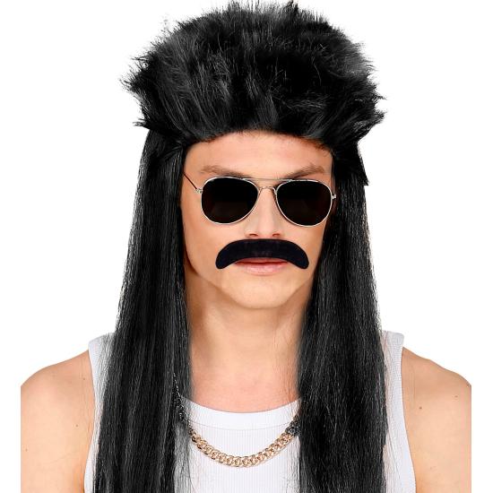 Bigode preto dos anos 80