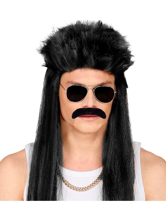Bigode preto dos anos 80