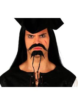 Barba e Bigode Piratas do Caribe