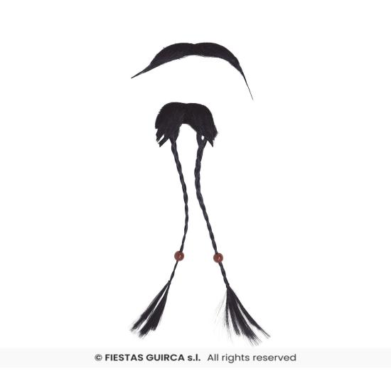 Barba e Bigode Piratas do Caribe