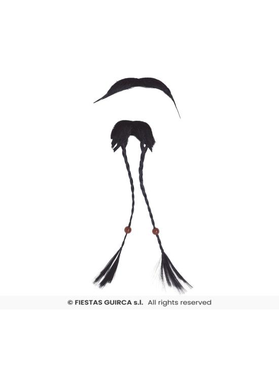 Barba e Bigode Piratas do Caribe