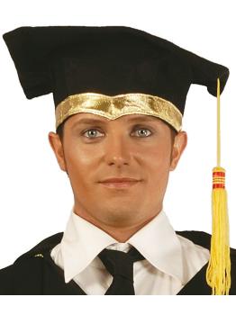 Chapéu de formatura para adultos.
