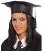 Chapéu de formatura econômico em tecido para adultos