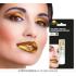 Blister de batom dourado