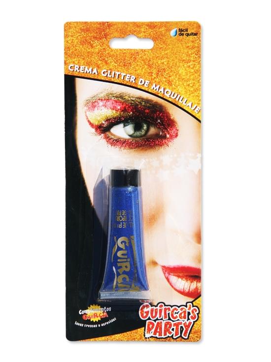 Blister de Tubo de Maquiagem Glitter 20 cc Azul