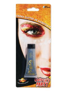 Blister de Tubo de Maquiagem Glitter 20 cc Prata