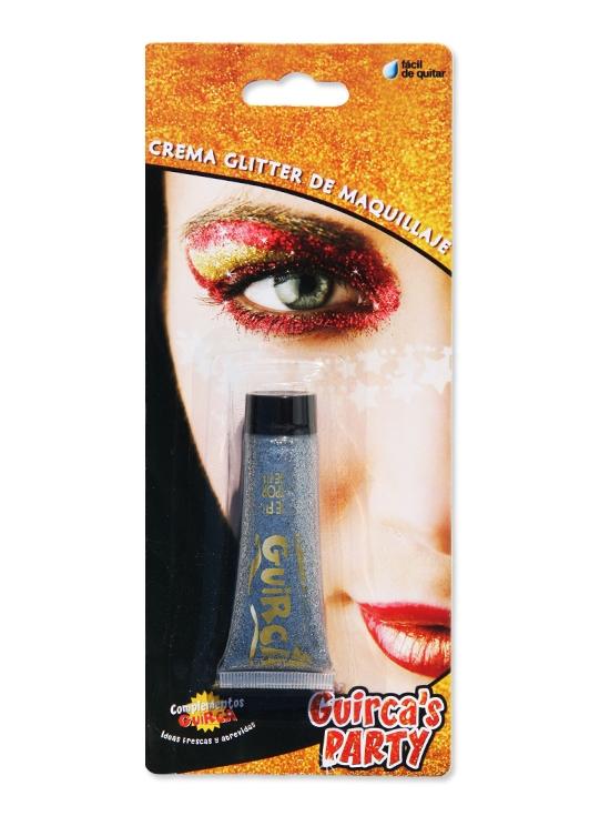 Blister de Tubo de Maquiagem Glitter 20 cc Prata