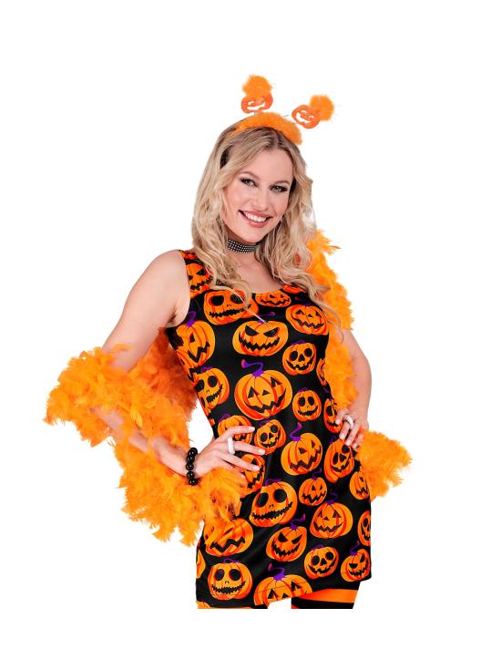 Boa de penas laranja – 1,80 m – 80 g