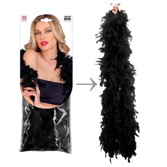 Boa Pena Preta 1,80 metros de 50 gramas Luxo