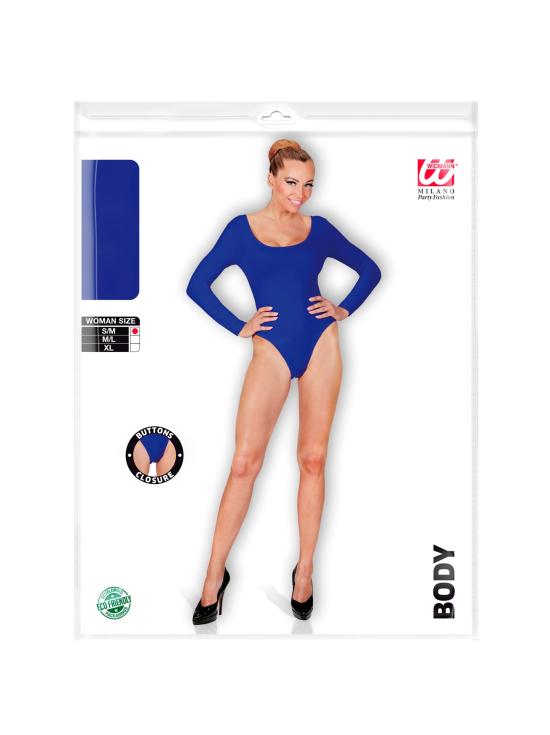 Body feminino azul